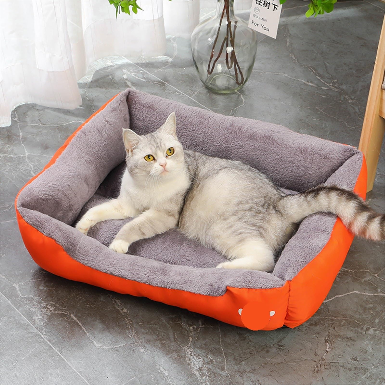 Soft Rectangular Pet Bed